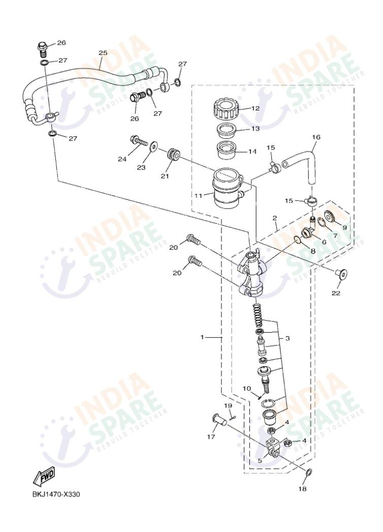 REAR MASTER CYLINDER